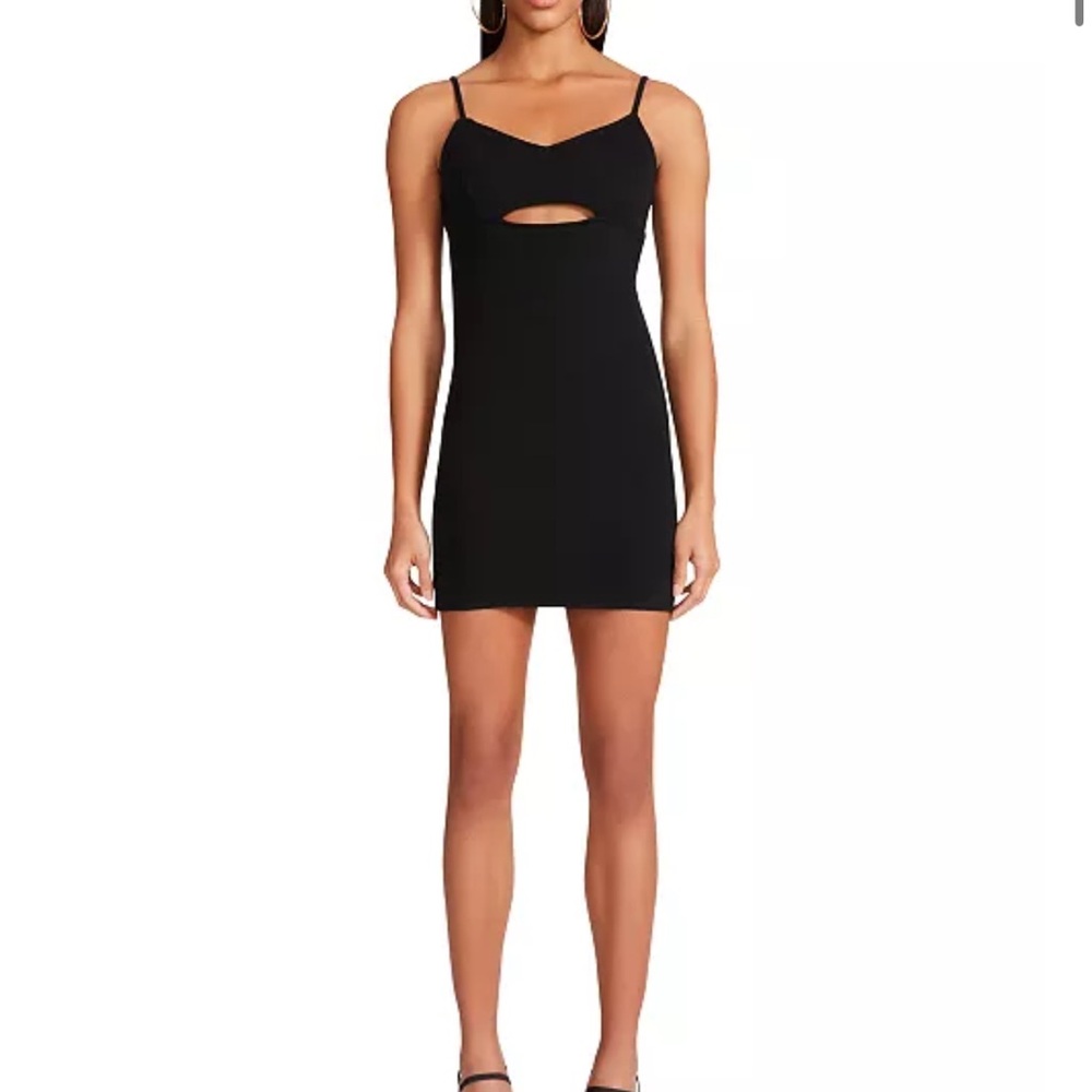 BB Dakota Black Spaghetti Strap Dress